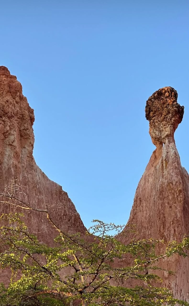 Canyons di Marafa al tramonto